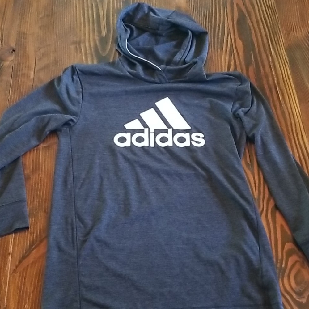 Girls adidas pullover athletic hoodie
